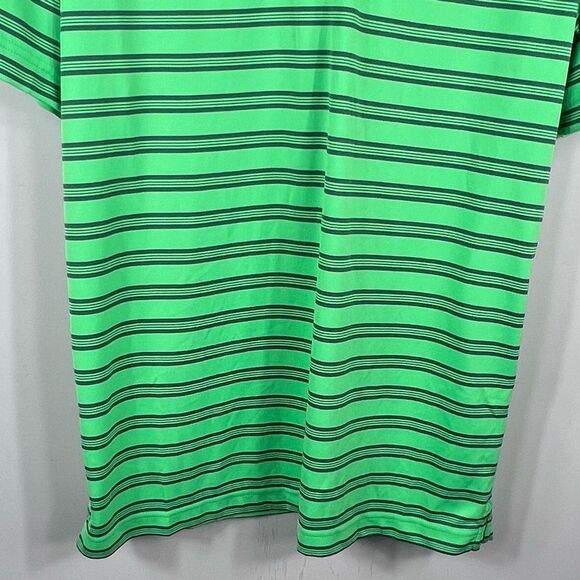 Under Armour Moisture Wicking Striped Polo with “Mi-Tech Tungsten Metals”‎ Patch - Picture 4 of 13